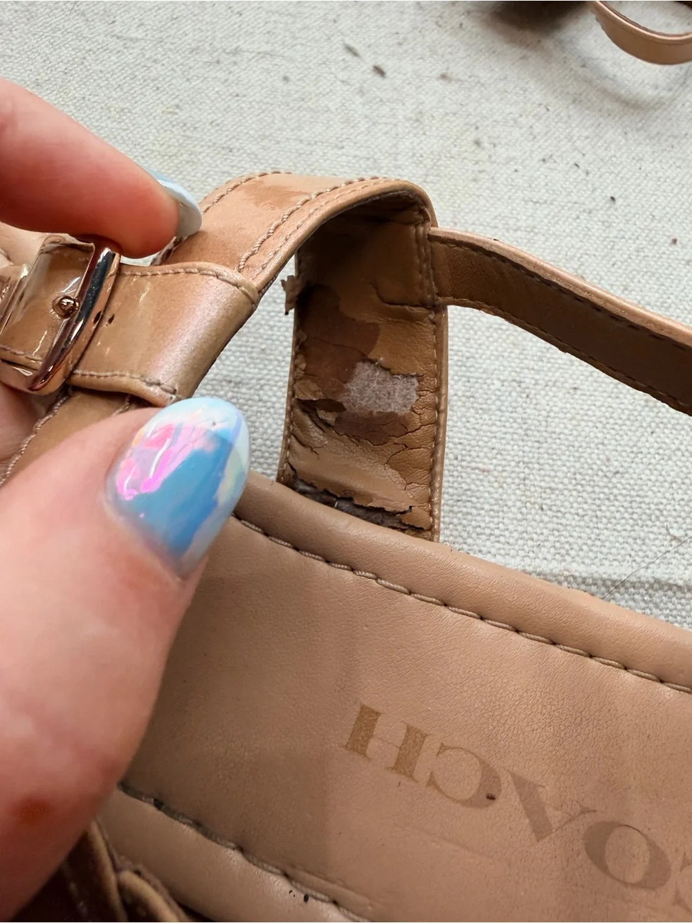 Coach women strap